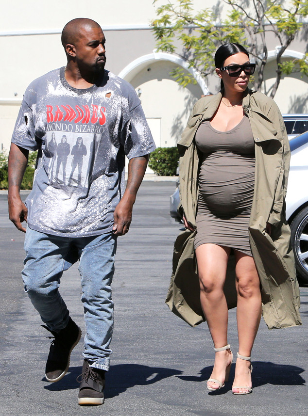 Outfit Repeaters! Kanye West Wears the Same Shirt Kim Kardashian